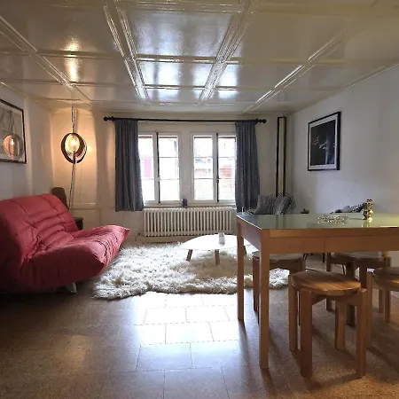 Heimatkunst 02, Klassisches Walliser Chalet, Teilrenoviert, Zentral 洛伊克巴德